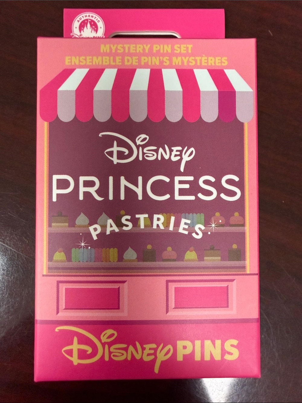 Disney Parks Princess Pastries Mystery Pin Set Collection